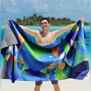 Beach Towel - Fishes (78x35 inches)